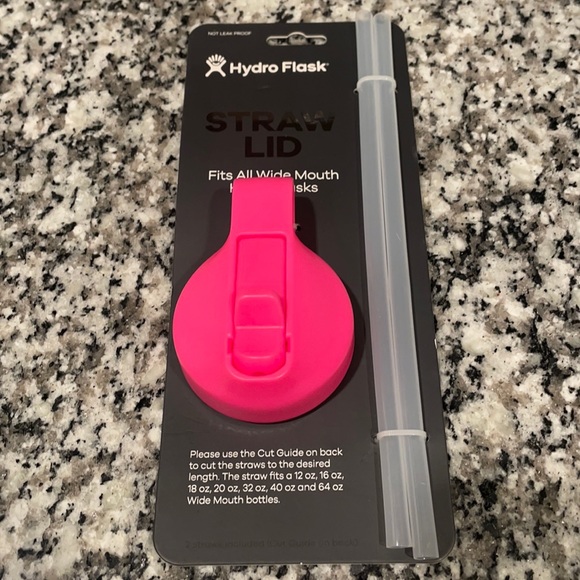 Hydro Flask Kitchen New Hydro Flask Replacement Lid And Straws